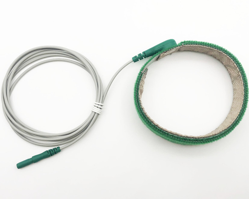 1500mmの急なケーブルおよび450mmベルトが付いている再使用可能な地上の電極