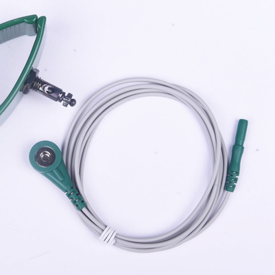 再使用可能なEMG/EKG/ECGの肢クランプは急なケーブルが付いている電極をひいた