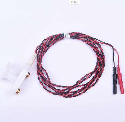 標準1 Pin DINの白いねじれの手持ち型の固定刺激的な電極