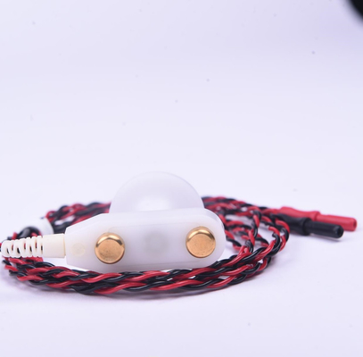 標準1 Pin DINの白いねじれの手持ち型の固定刺激的な電極