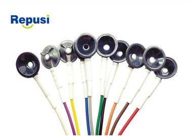 使い捨て可能なEEGのコップの電極REPD-1.5PCは10色とAgClをめっきした