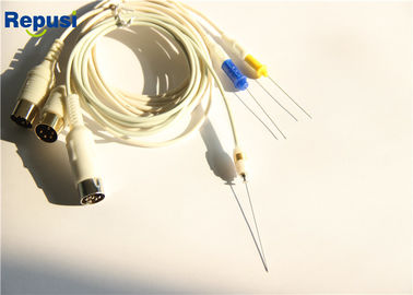 5つのPin DINのコネクターEMGケーブル、Concertricの針の電極のための保護されたケーブル