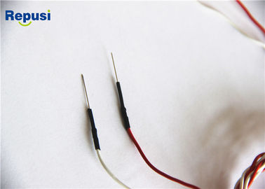 IOMのための使い捨て可能な歪んだSubdermalの針の電極12色