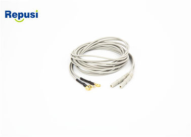 DIN 1.5mm EEGのコップの電極金によってめっきされるディスク10mmコップの頭脳の電極
