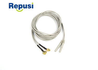 DIN 1.5mm EEGのコップの電極金によってめっきされるディスク10mmコップの頭脳の電極