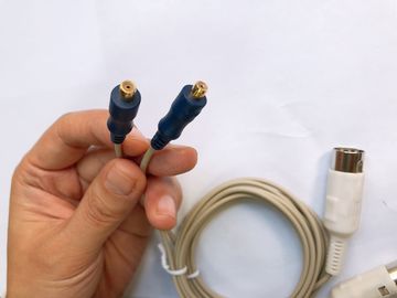 同心の再使用可能な電極ケーブル/EMGはケーブルを保護しました